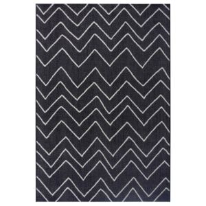 Hanse Home Collection koberce Kusový koberec Flatweave 104840 Black/Cream - 80x150 cm