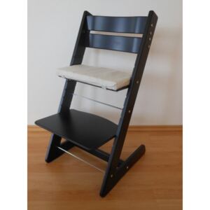 Jitro Klasik rostoucí židle Černá Jitro + dárek sedák