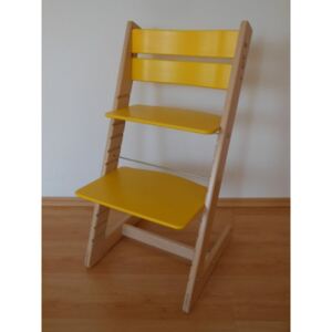 Jitro Klasik rostoucí židle Buk - žlutá