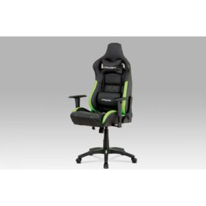 Kancelářská židle KA-N774 GRN černá / zelená Autronic
