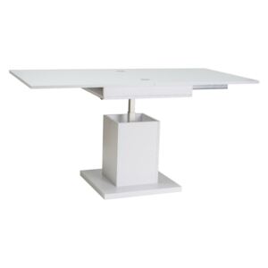 Luxusní konferenční stolek zvedací a rozkládací Pirmon - Bílá