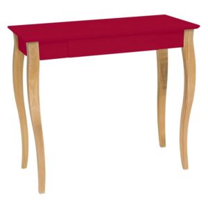 Červený psací stůl Ragaba Lillo, šířka 85 cm