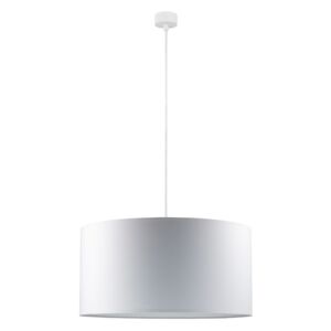 Bílé závěsné svítidlo s bílým kabelem Sotto Luce Mika, ⌀ 50 cm
