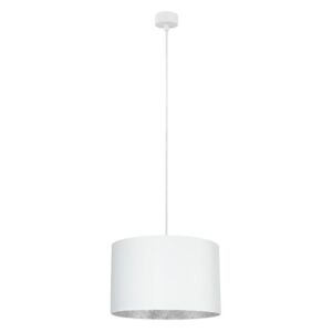 Bílé stropní svítidlo s vnitřkem ve stříbrné barvě Sotto Luce Mika, ⌀ 36 cm