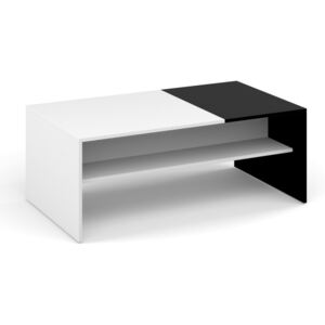 Casarredo konferenční stolek belt bílá/černá