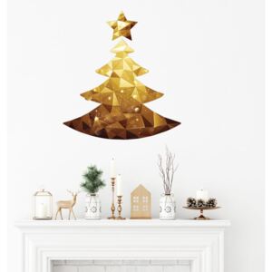 Vánoční samolepka Ambiance Christmas Tree Origami