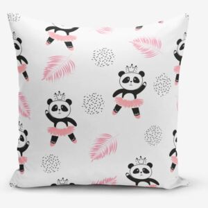 Povlak na polštář s příměsí bavlny Minimalist Cushion Covers Panda, 45 x 45 cm