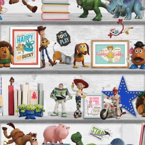 Dětská papírová tapeta 108017, Toy Story Play Date, Kids@Home 6, Graham & Brown, rozměry 0,52 x 10 m