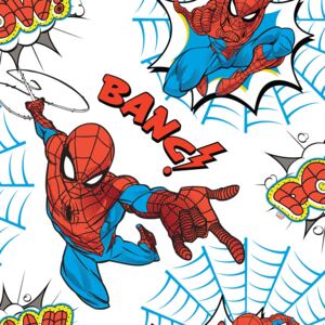 Papírová komiksová tapeta 108553, Spider Man Powl, Kids@Home 6, Graham & Brown , rozměry 0,52 x 10 m