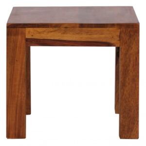 Odkládací stolek z masivního palisandrového dřeva Skyport Elena