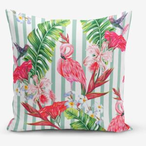 Povlak na polštář Minimalist Cushion Covers Flamingo Şerit, 45 x 45 cm