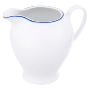 Bílá porcelánová mlékovka Orion Blue Line, 350 ml