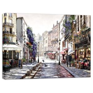 Obraz Styler Canvas Watercolor Paris II, 75 x 100 cm