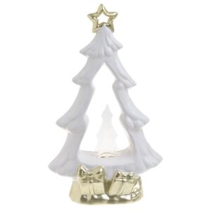 Vánoční keramická světelná dekorace ve tvaru stromku InArt Katie
