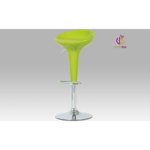 Autronic Barová židle plastová 39x45x80cm Barva: zelená AUAUB-9002 LIM