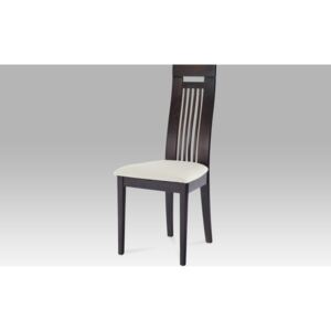Autronic Jídelní židle bez sedáku 45x43x103x49cm Barva: wenge AUBC-22412 BK