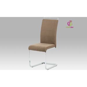Autronic Jídelní židle čalouněná 43x43x102x48cm Barva: lanýžová AUDCL-966 LAN2