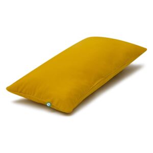Hořčicově žlutý povlak na polštář Mumla Basic, 30 x 60 cm