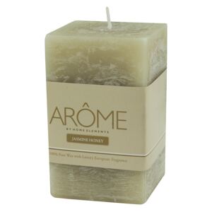 Arôme Vonná svíčka 5,5 x 9 cm, White jasmine & honey, 220g