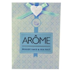Arôme AROME Vonný sáček s háčkem na zavěšení - Woody Sage & Sea Salt - 20g