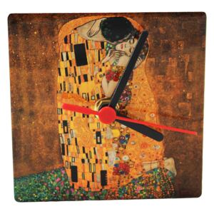 Home Elements Hodiny ker. 11 cm, Klimt