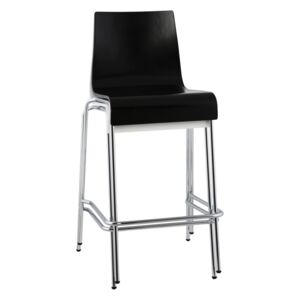 Černá barová židle Kokoon Cobe, výška sedu 65 cm
