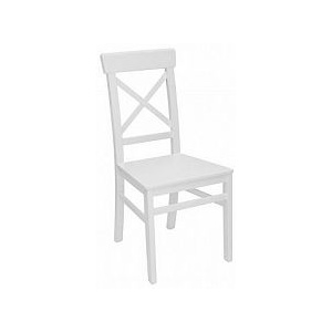 BRW AMSTERDAM jídelní židle, bílá