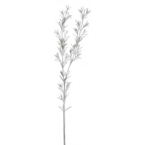 Animadecor Umělá květina - zasněžená větvička rozmarýnu