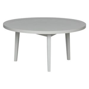 Šedý konferenční stolek vtwonen Sprokkeltafel, ⌀ 80 cm