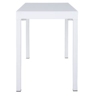 Bílý jídelní rozkládací stůl Canett Lissabon, délka 110 cm