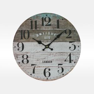 Uni Hobby Nástěnné hodiny - dřevo