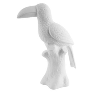 Bílá dekorativní keramická soška PT LIVING Toucan