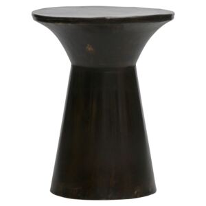 Kovový odkládací stolek v barvě bronzu WOOOD Diaz, ⌀ 40 cm