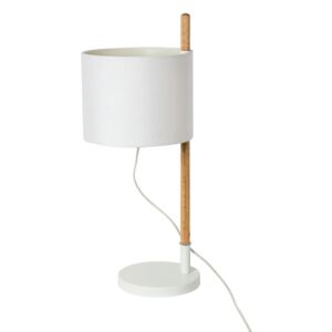 Bílá stolní lampa SULION Nordic