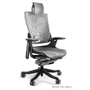 UNIQUE Kancelářská židle WAU 2, černá základna/elastomer