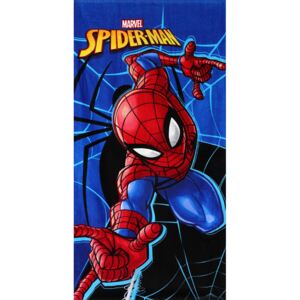 Setino Dětská osuška \"Spider-man\" - modrá - 70 x 140 cm