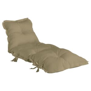 Béžový variabilní futon vhodný do exteriéru Karup OUT™ Sit&Sleep