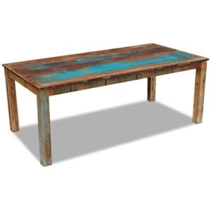 Jídelní stůl z masivního recyklovaného dřeva 200x100x76 cm