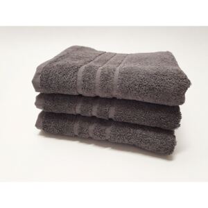 Froté ručník HOTEL 500g - Tmavě šedý 50x100
