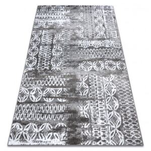 Makro Abra Kusový koberec RETRO HE191 šedý / krémový 140 x 200