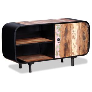 TV stolek, recyklované dřevo, 90x30x48 cm