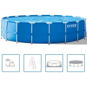 Intex Kulatý nadzemní bazén s ocelovým rámem, set 549 x 122 cm 28252GN
