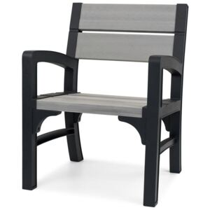 Keter Zahradní židle „Montero“ šedá 234453