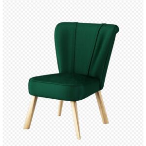 Designová jídelní židle Ergo, zelená