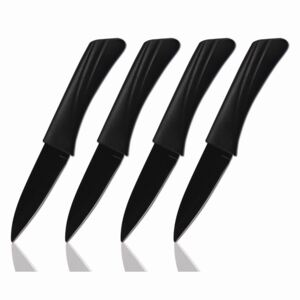 4-dílná sada 19 cm nožů vhodných na krájení zeleniny Cenocco CC-9009 Zvolte barvu: černá