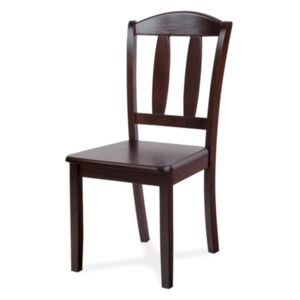 Jídelní židle celodřevěná, barva ořech