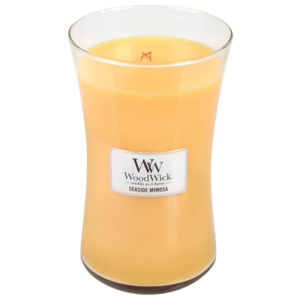 WoodWick vonná svíčka Seaside Mimosa velká váza