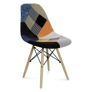 Skandinávská židle AMI patchwork