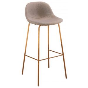 Skandinávská barová židle SIMONE hoker béžová