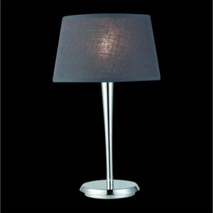 Luxera Lampa stolní COMBO 1xE27/60W/230V šedá/chrom 18050